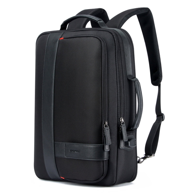 BowLift | Bopai 751-006561 Large Capacity Business Casual Breathable Laptop Backpack with External USB Port, Size: 29 x 16 x 44 cm (Black)