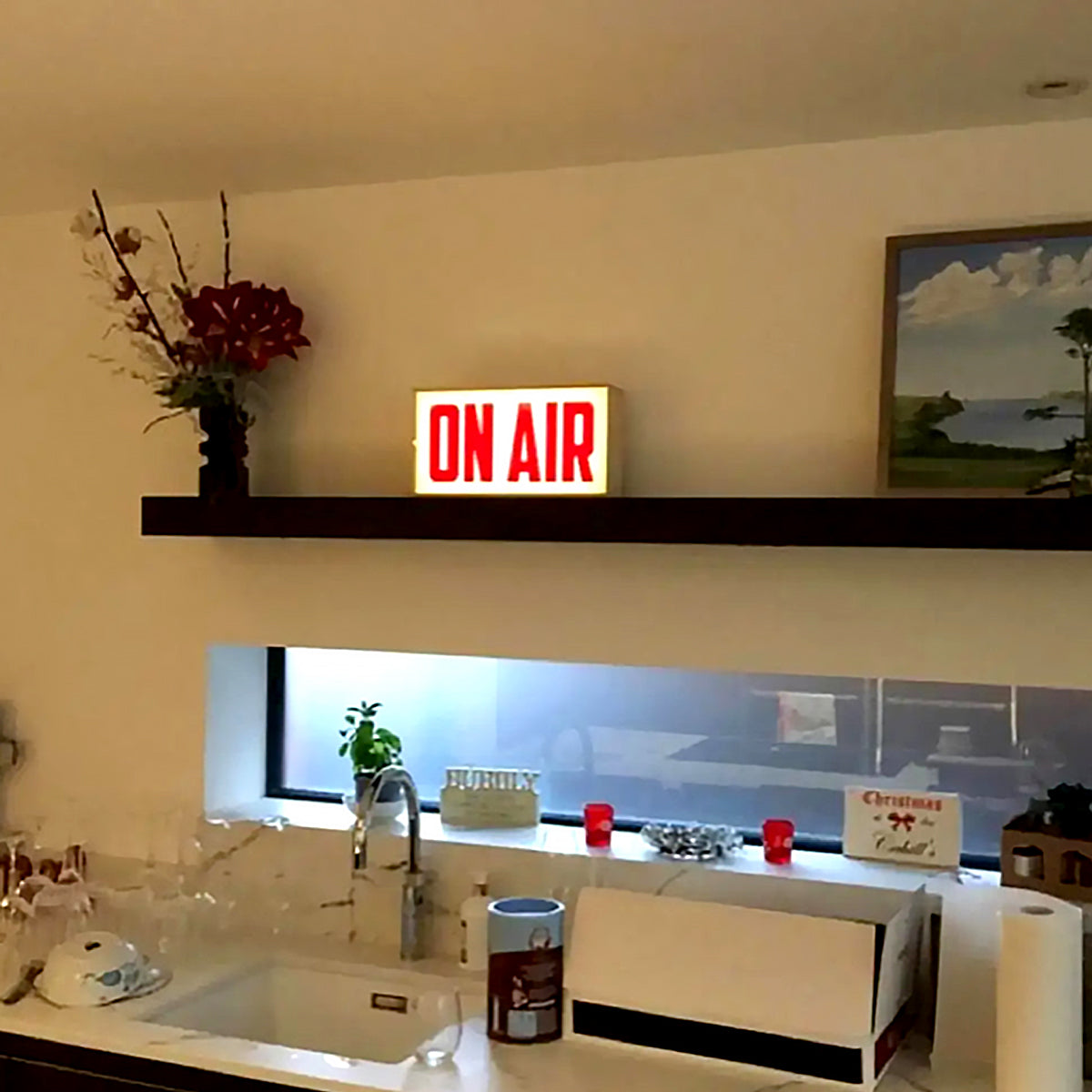 BowLift | On Air Sign Retro Light Box Table Lamp