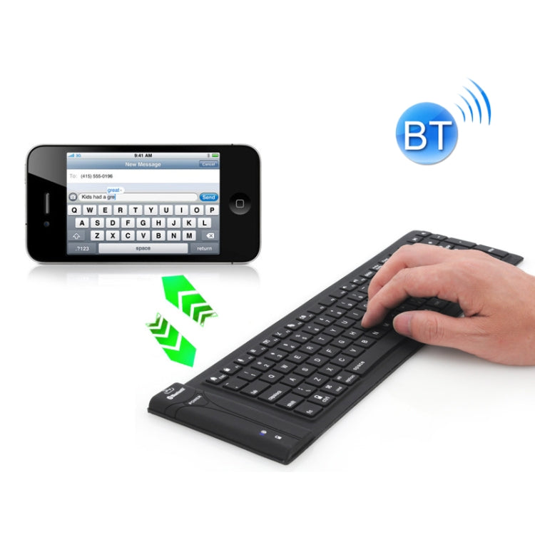 BowLift | JA-11 108-Key Foldable Silicone Bluetooth Keyboard