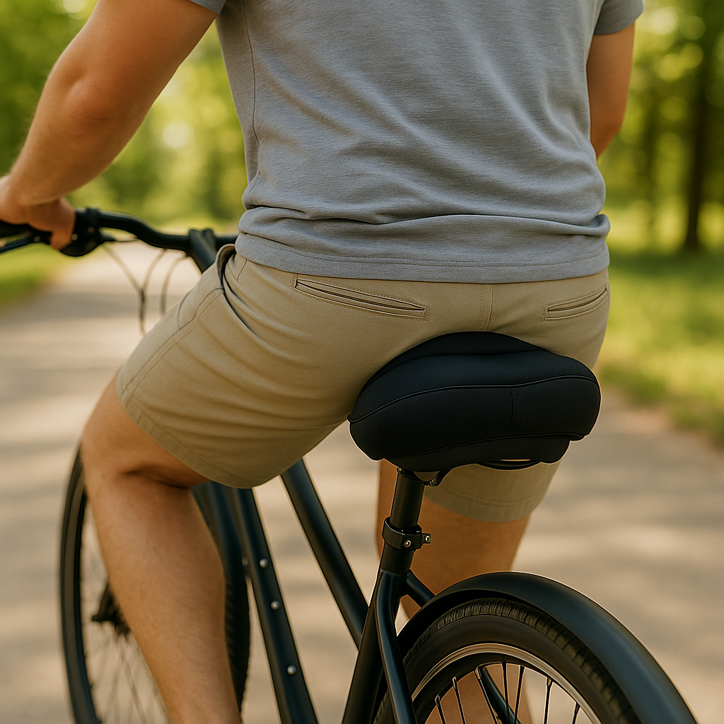 BowLift | Comfortable gel saddle cover for bike – universal size