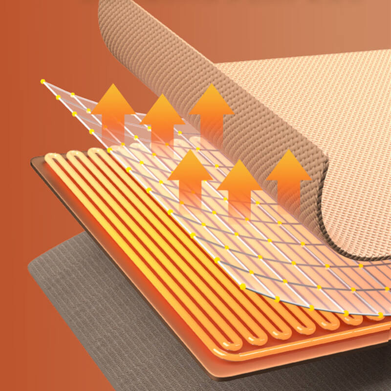 BowLift | CozyWarm USB Heated Blanket – Portable Electric Throw with 3 Heat Settings & Soft Fleece Fabric