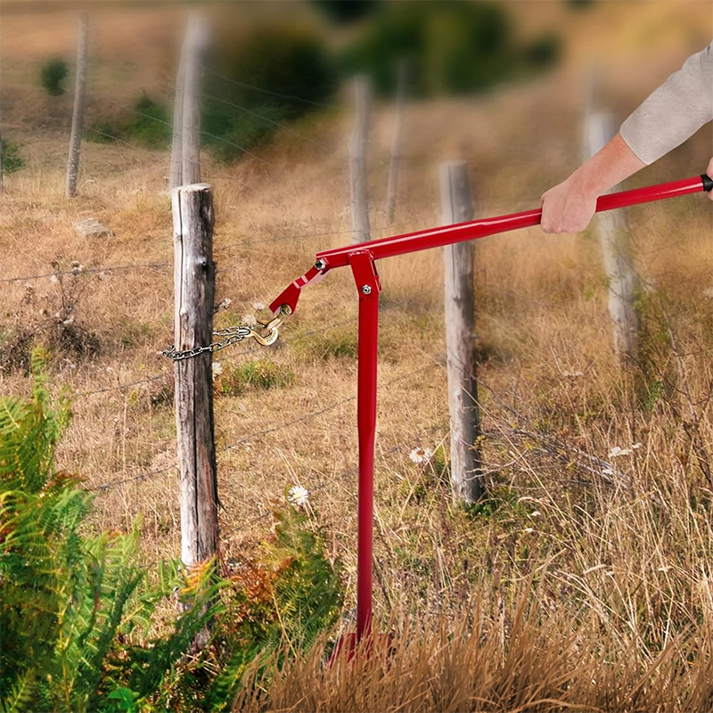 BowLift | T Post Puller Fence Post Puller - Wood Fence Post Puller 36 Inch T Post Remover and Stump Remover for Yard