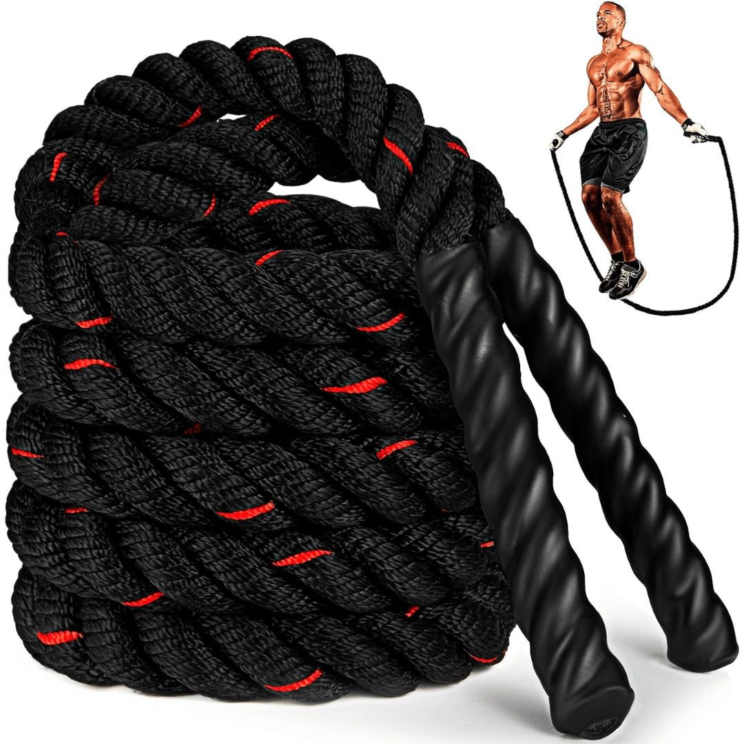 BowLift | Adjustable Jump Rope with Weights for Strength & Endurance Training