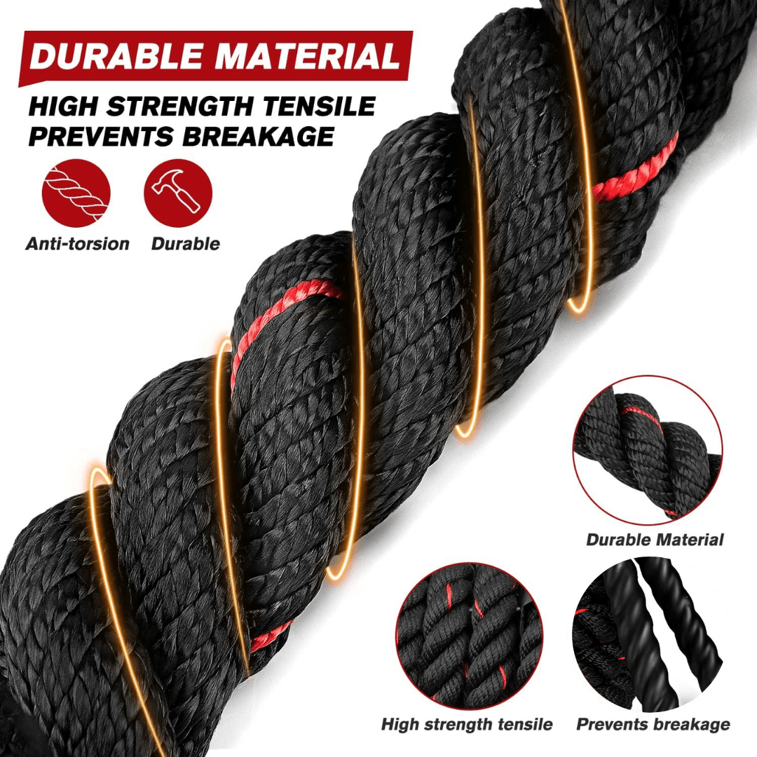 BowLift | Adjustable Jump Rope with Weights for Strength & Endurance Training