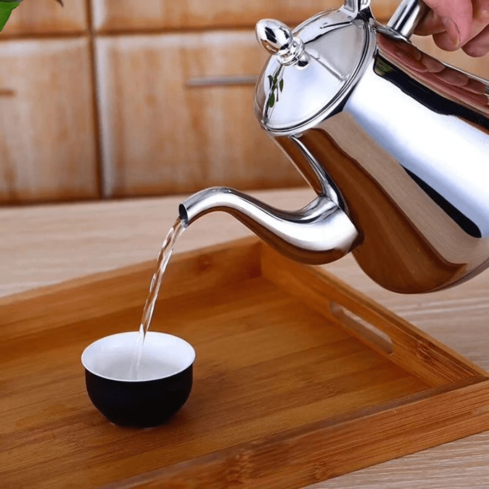 BowLift | PureBoil Stainless Steel Induction Kettle with Built-In Water Filter – 1.5L Fast Boil