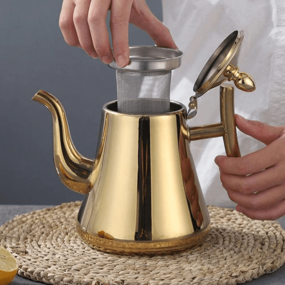 BowLift | PureBoil Stainless Steel Induction Kettle with Built-In Water Filter – 1.5L Fast Boil
