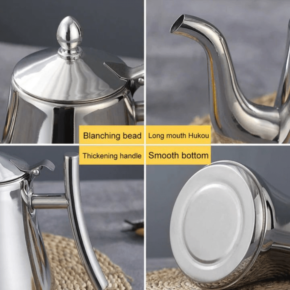 BowLift | PureBoil Stainless Steel Induction Kettle with Built-In Water Filter – 1.5L Fast Boil