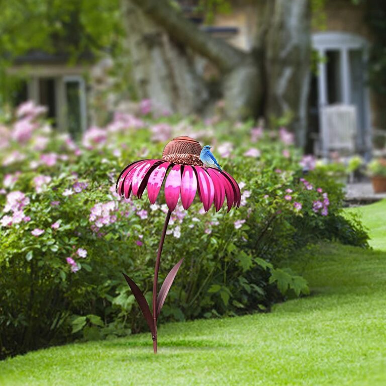 BowLift | Bird Feeder Metal Flower Garden Ornament