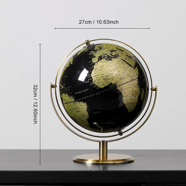 BowLift | RetroWorld | Historical Globe Map for Home and Office