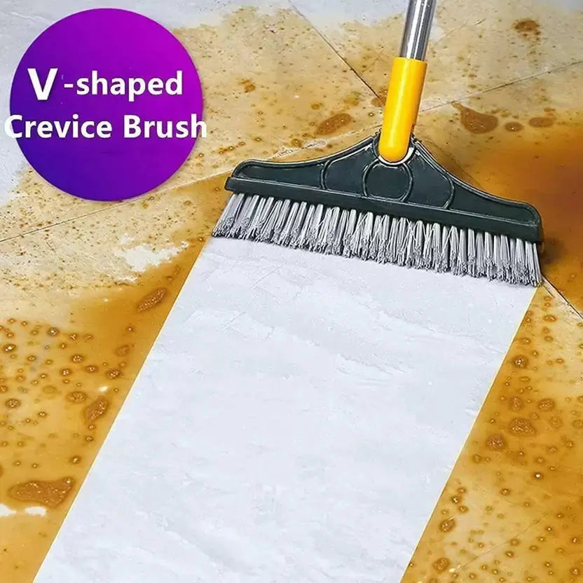 BowLift | Robust Floor Cleaning Brush with Long Handle – Effortlessly Deep Clean