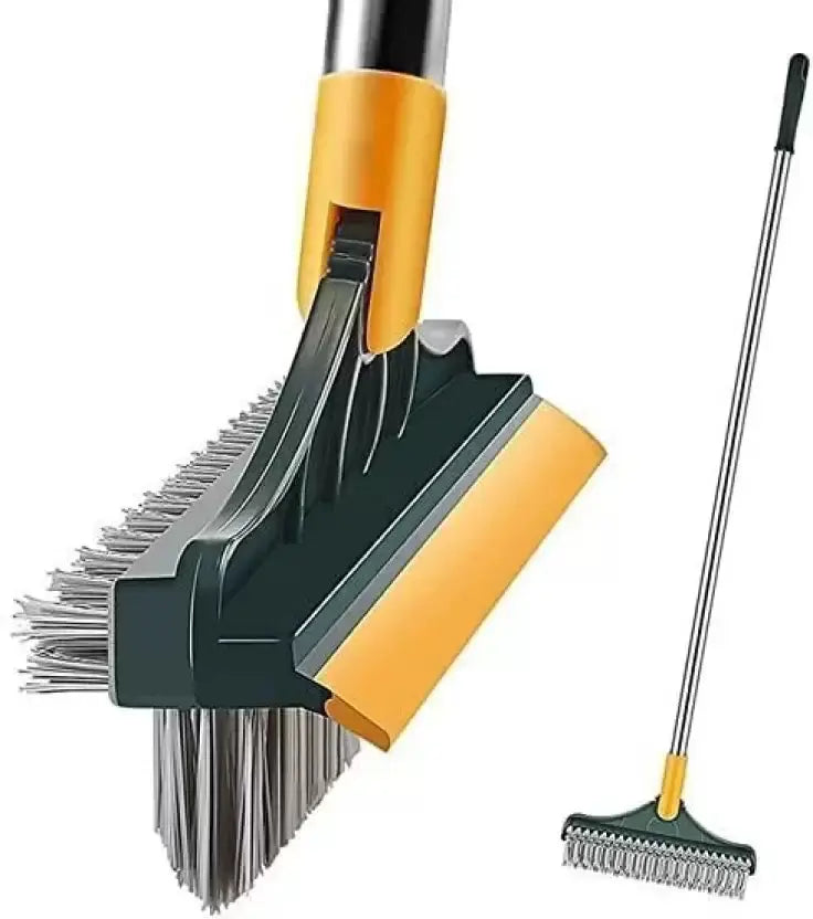 BowLift | Robust Floor Cleaning Brush with Long Handle – Effortlessly Deep Clean