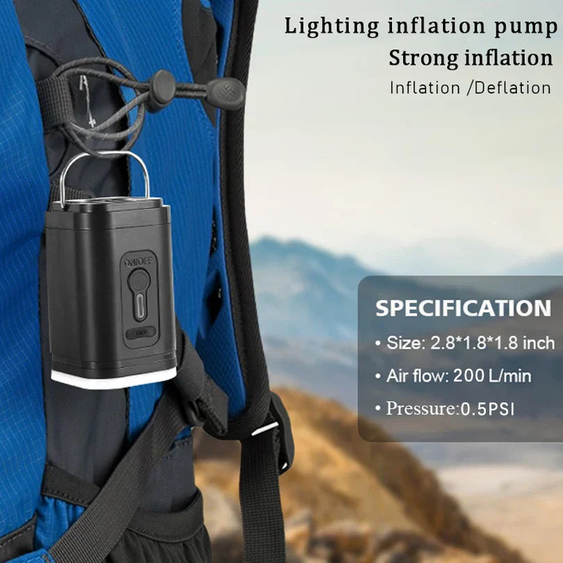 BowLift | AirFlare Mini Pump | Compact & Powerful | Perfect for Outdoor
