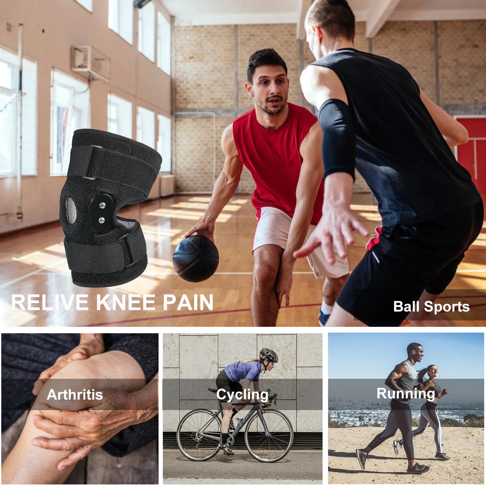 BowLift | Adjustable Knee Brace with Joint Support