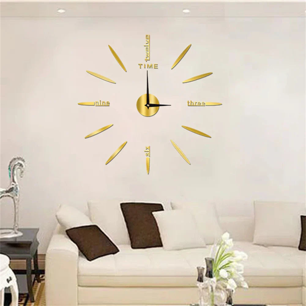 BowLift | New large unique style acrylic wall clock