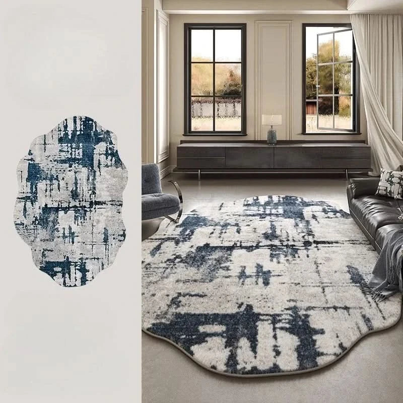 BowLift | Irregular Plush Washable Rug for Bedroom and Living Room