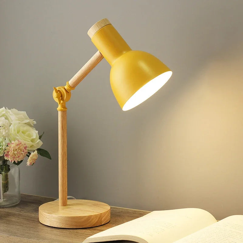 BowLift | Wooden Adjustable Table Lamp | Nordic Lighting