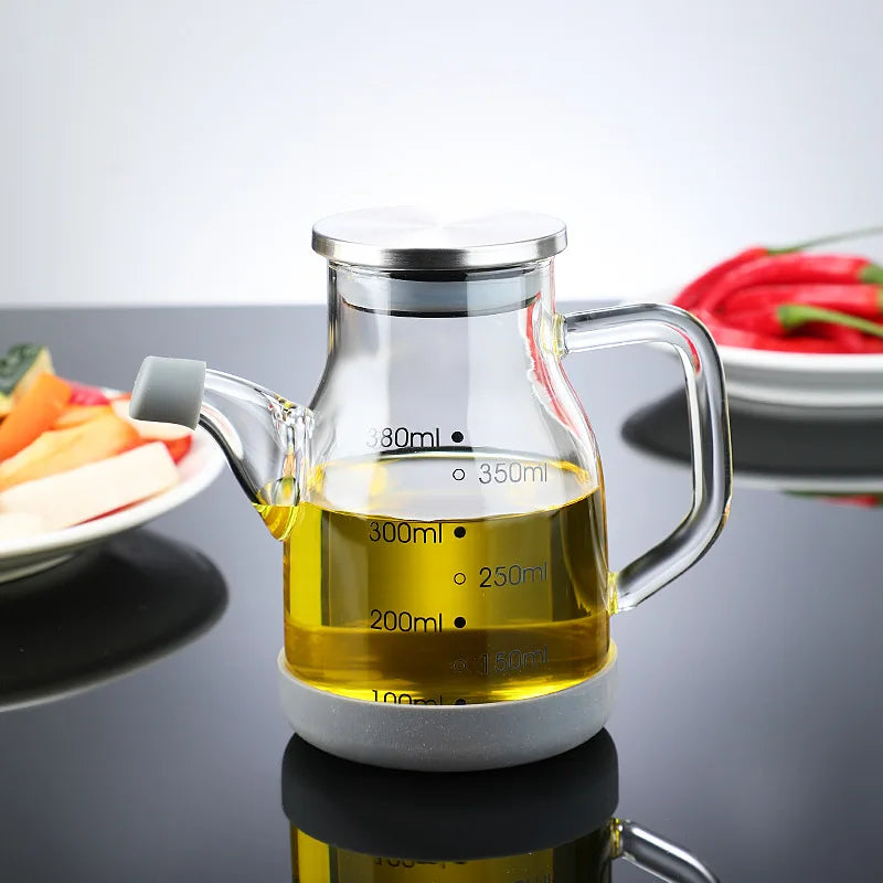 BowLift | Pure Glass Measuring Scale Oil Dispenser Bottle