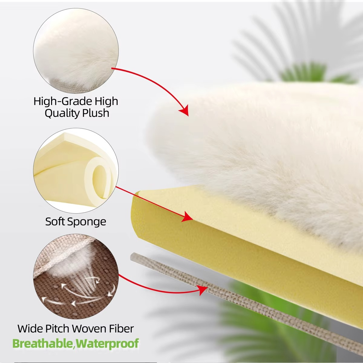 BowLift | Cozy Winter Stroller Seat Cushion for Babies