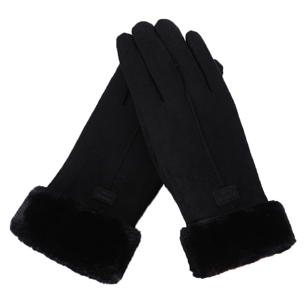 BowLift | Furry Gloves – Warm Waterproof Touchscreen Winter Gloves