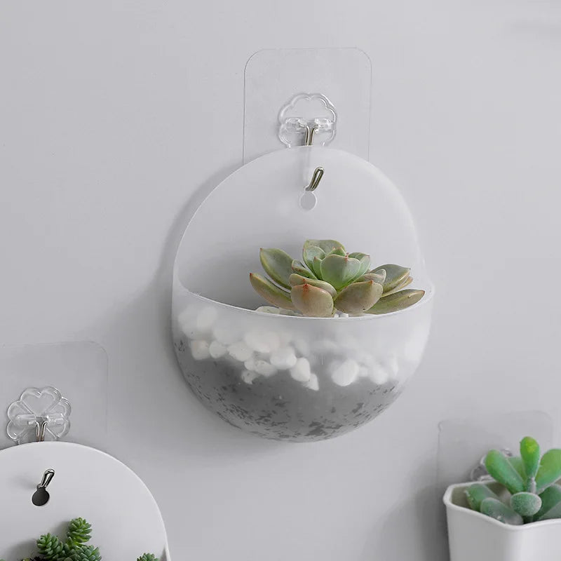 BowLift | FloataWall Planter | Floating Design | Self-adhesive for Modern Wall Decoration