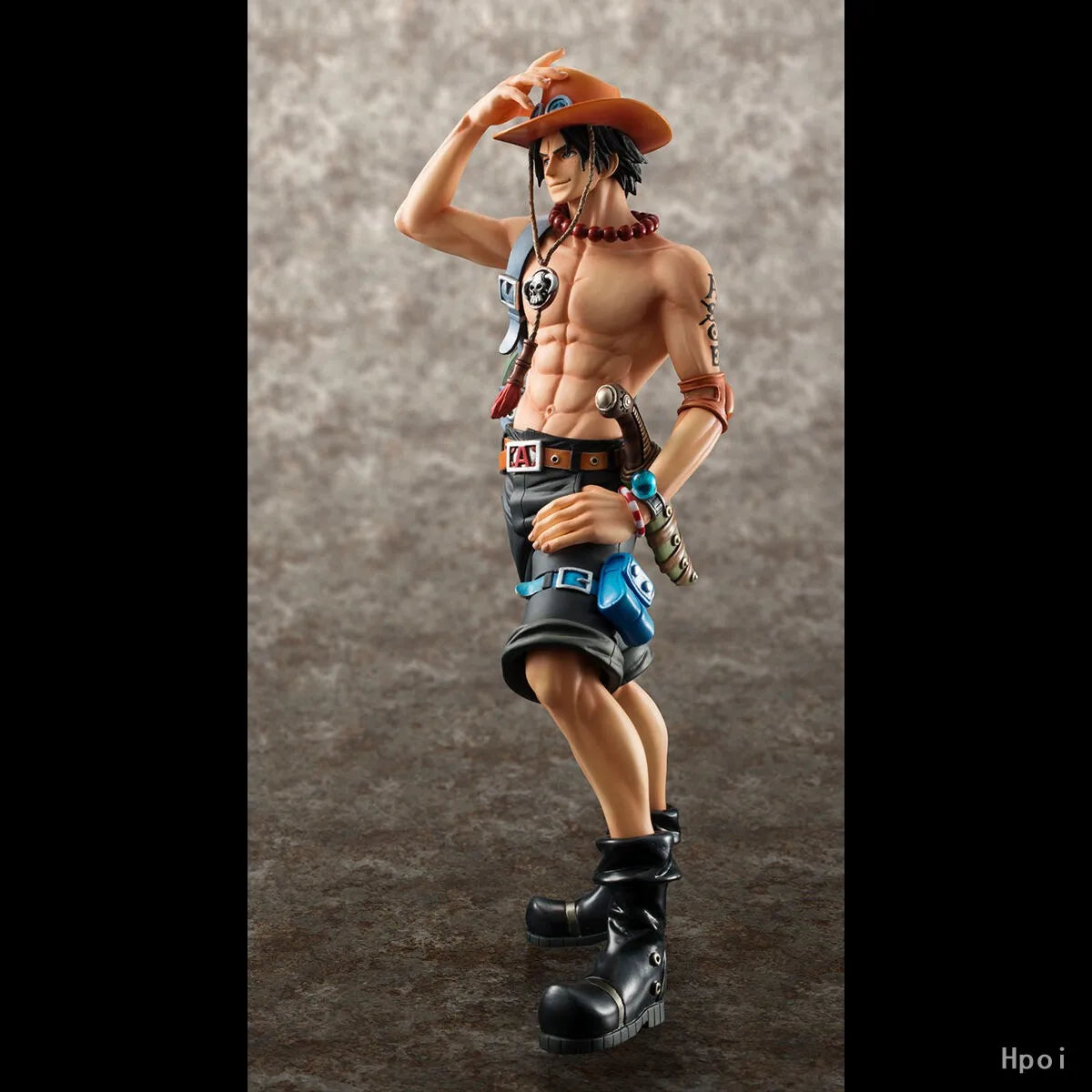 BowLift | Figur One Piece DX10th Anniversary Fire Fist Escal D Ace Ruffy Brother Toy Japan Anime Collector Figures PVC Model Toy