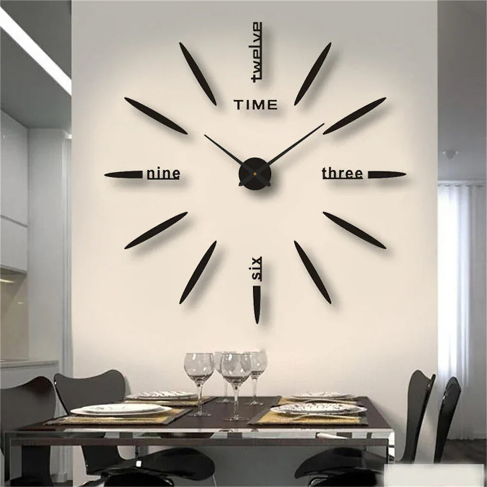 BowLift | New large unique style acrylic wall clock