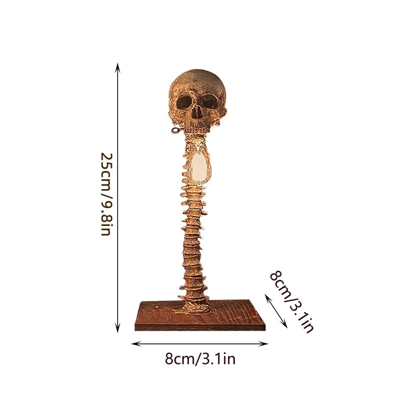 BowLift | Horror Skull with Spine Lamp