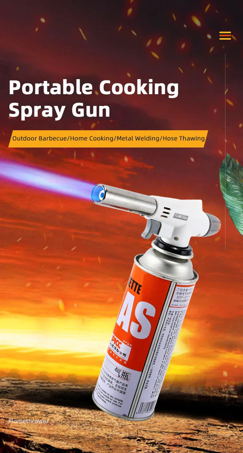 BowLift | FlareMax JetFlame | High-Temperature Gas Burner | 1350 °C Flame | For Kitchen & Outdoor