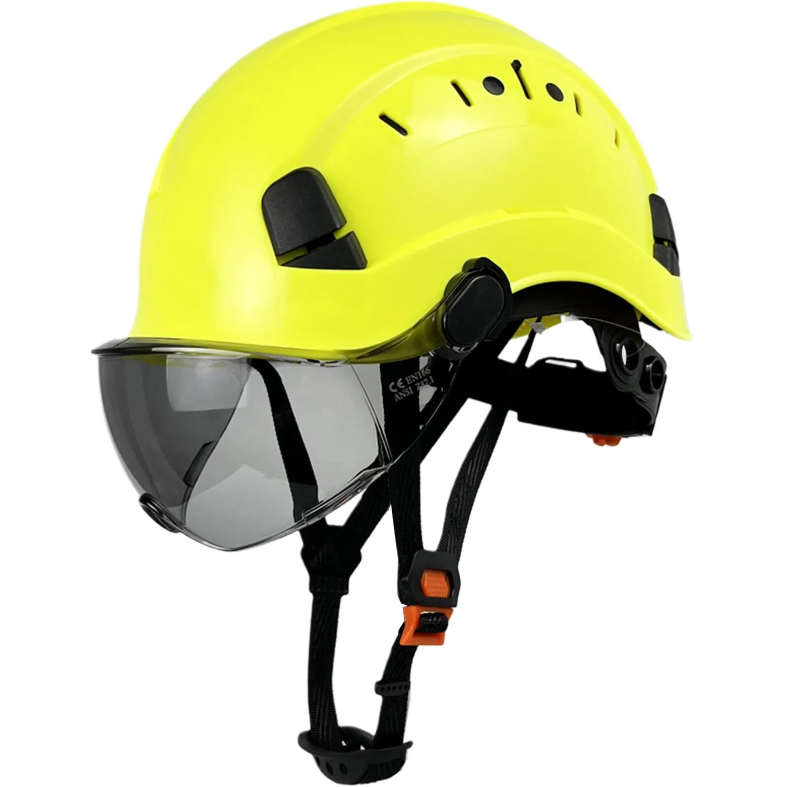 BowLift | CE ABS Safety Helmet with Goggles & Visor – SafeGuard