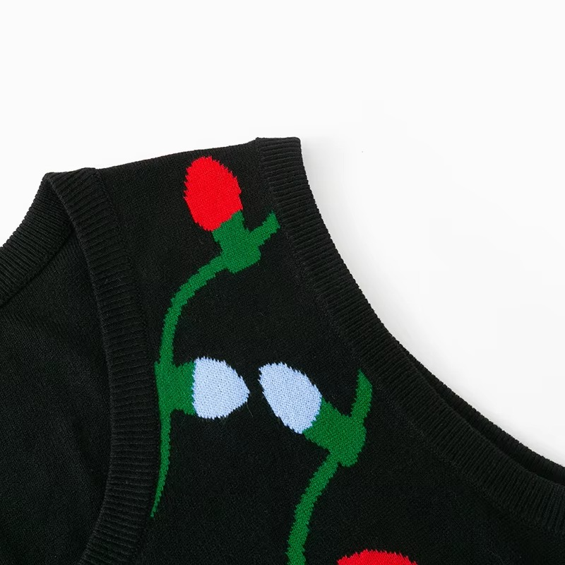 BowLift | Cozy Knit Christmas Sweater Vest for Baby Boys