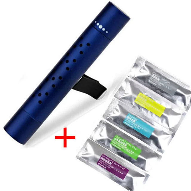 BowLift | Brisano Car Fragrance Clip | Natural & Refillable | Metal Housing & Fragrance Control | For Air Vents