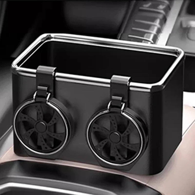 BowLift | Car Armrest Storage Organizer with Cup Holder