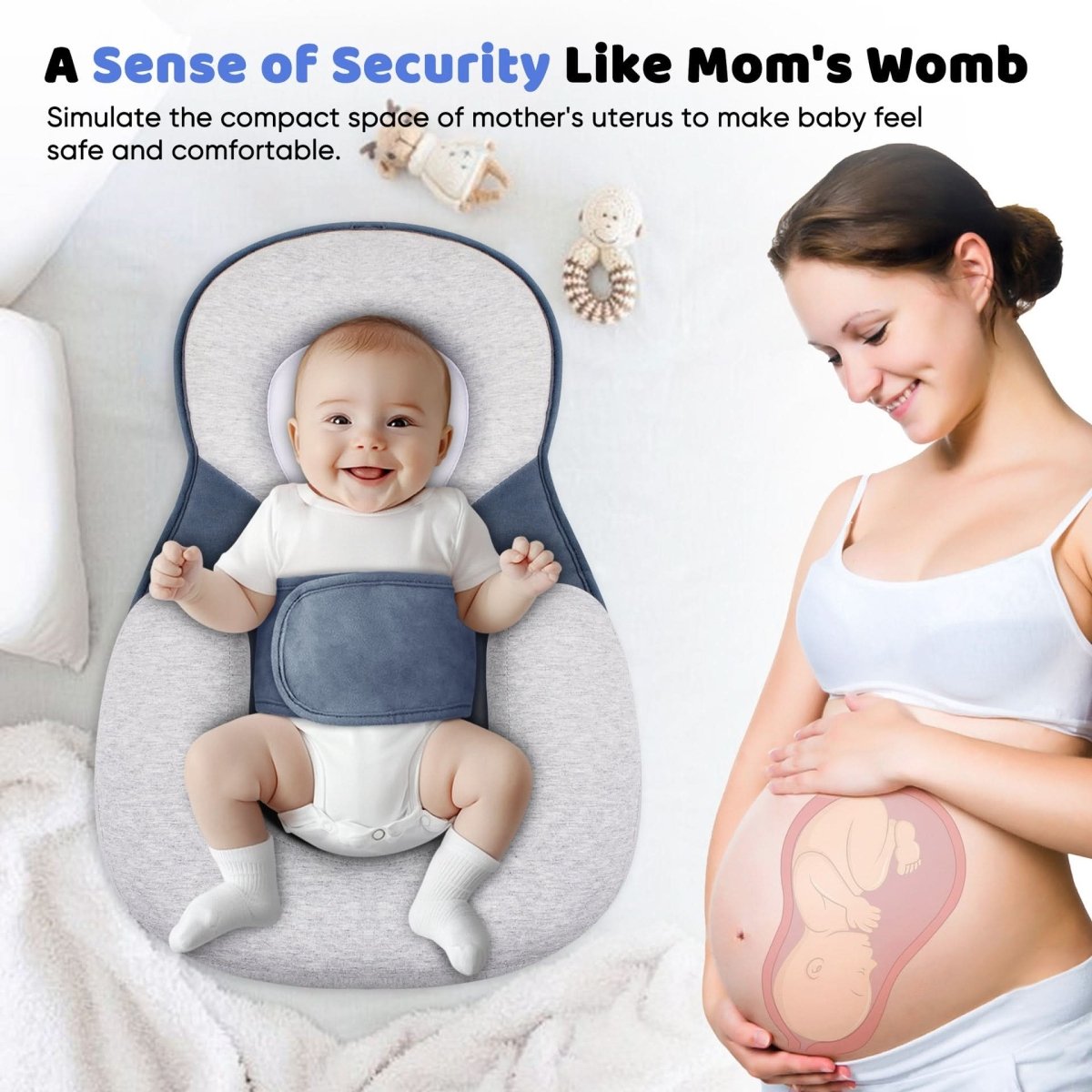 BowLift | Ergonomic pillow for safe baby sleep