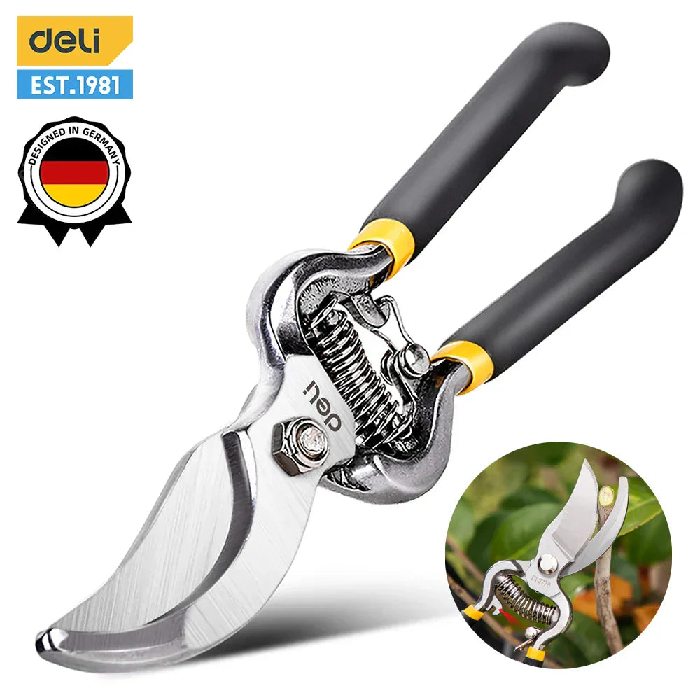 BowLift | PRUNEXA Garden Shears | Precision Cut | Ergonomic Handle | Carbon Steel Blade