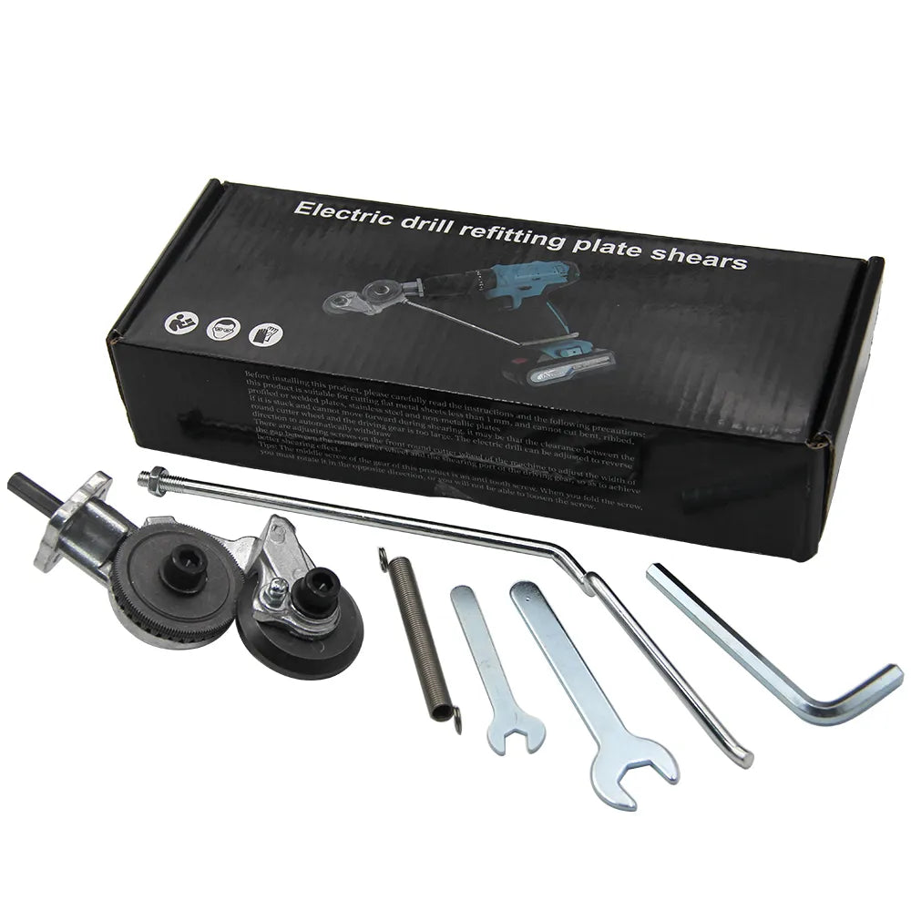 BowLift | Double Headed Electric Drill Plate Cutter