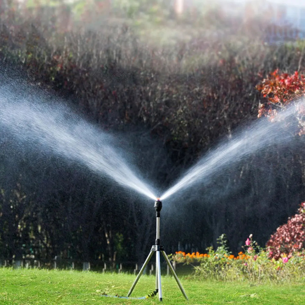 BowLift | Automatic Rotating Garden Sprinkler with Retractable Tripod for the Garden