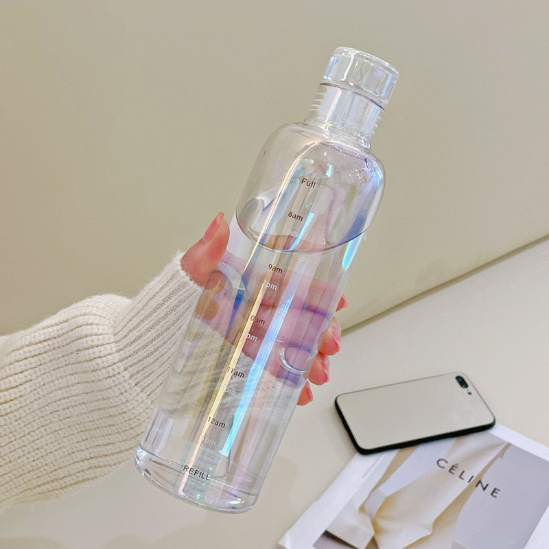 BowLift | Time Scale Heat-Resistant Glass Water Bottle