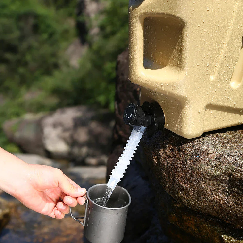 BowLift | Portable 12L water container with tap – Sturdy canister for outdoor and camping
