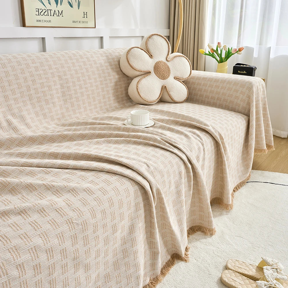 BowLift | DualComfort Reversible Sofa Cover – Stylish, Washable Couch Protector for 3–4 Seater Sofas