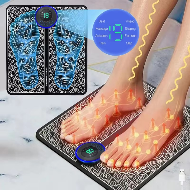 BowLift | Electric Foot Massager Pad for Muscle Relaxation and Recovery