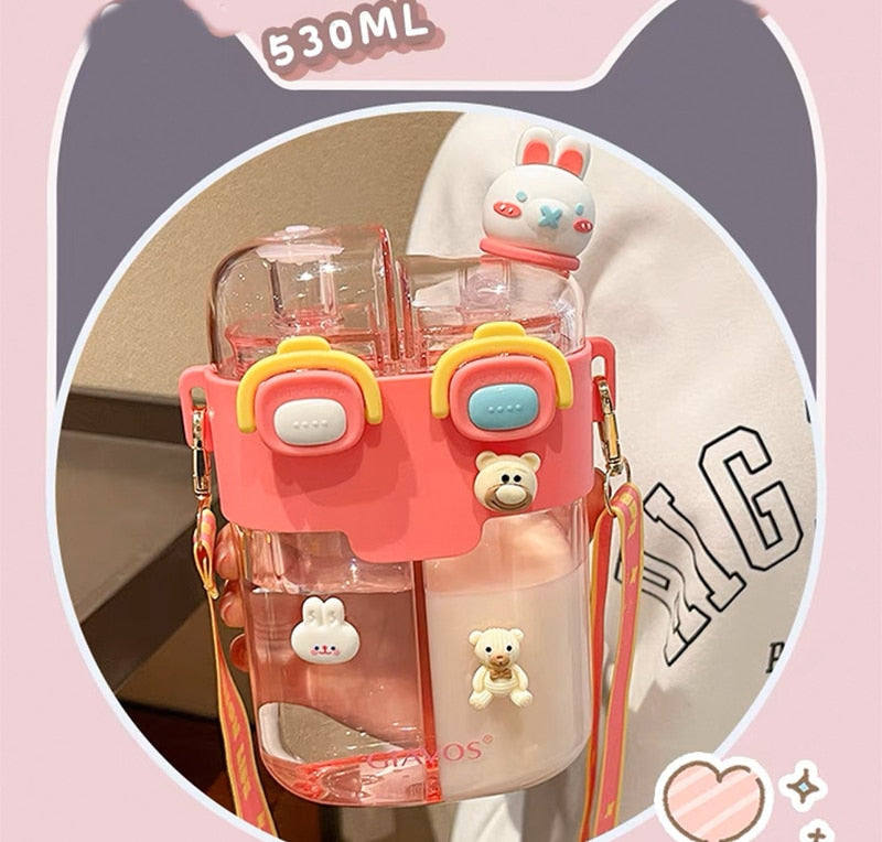 BowLift | Double-Bin Drink More Kids Water Bottle