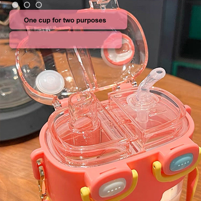 BowLift | Double-Bin Drink More Kids Water Bottle