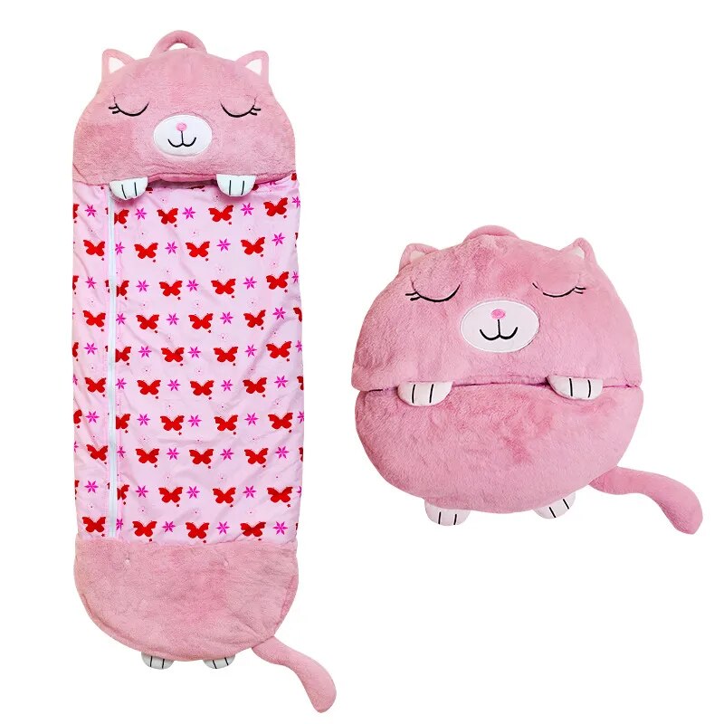 BowLift | DreamSnug 2-in-1 Kids Sleeping Bag and Plush Toy – Cute, Safe & Soft