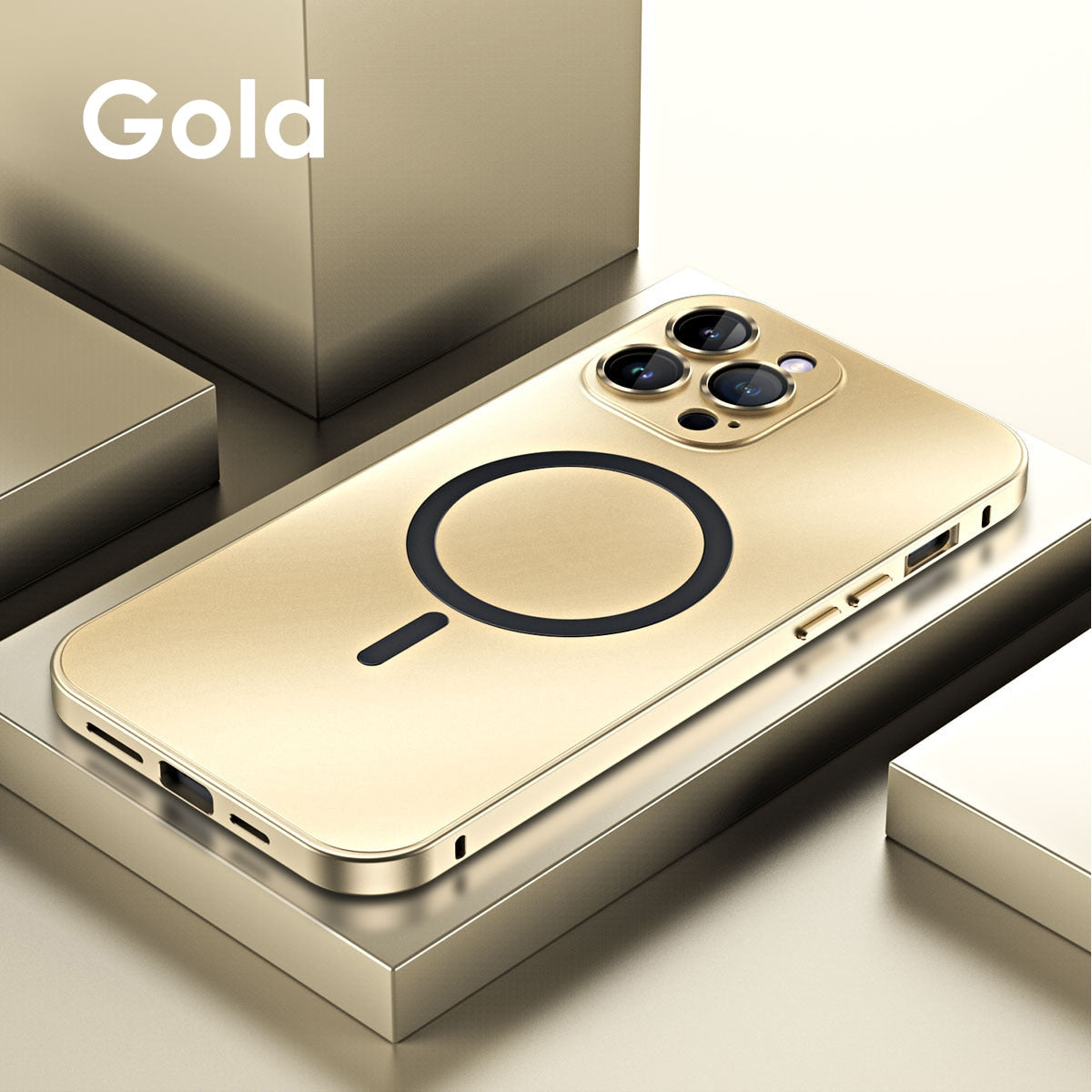 BowLift | Metal Case with Camera Protection - iPhone