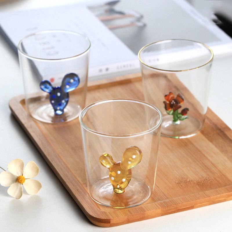 BowLift | Cactus Glass Cup