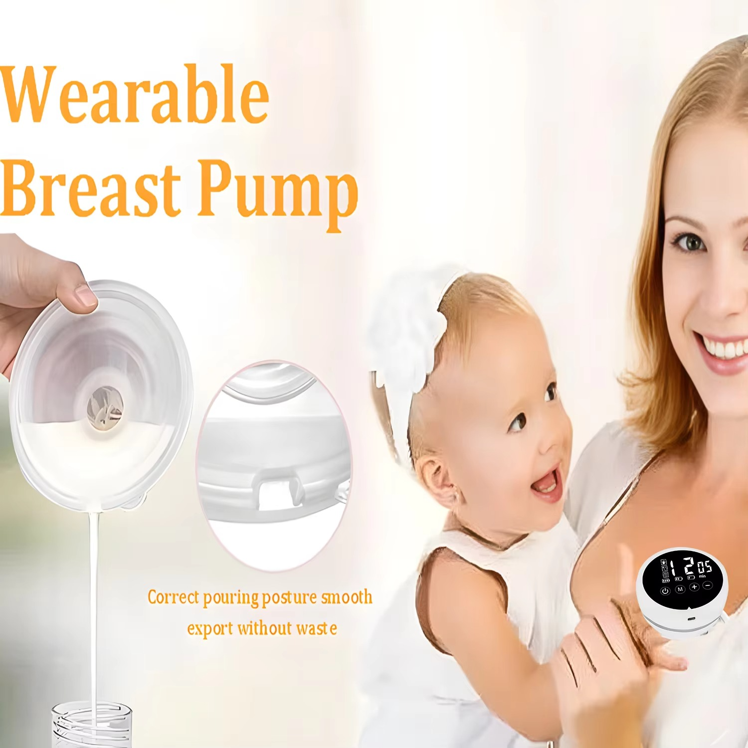 BowLift | Effortless Dual Electric Hands-Free Breast Pump