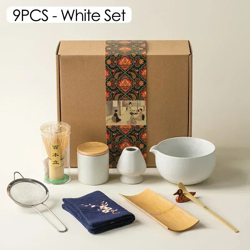 BowLift | 9-piece Japanese Matcha Tea Set