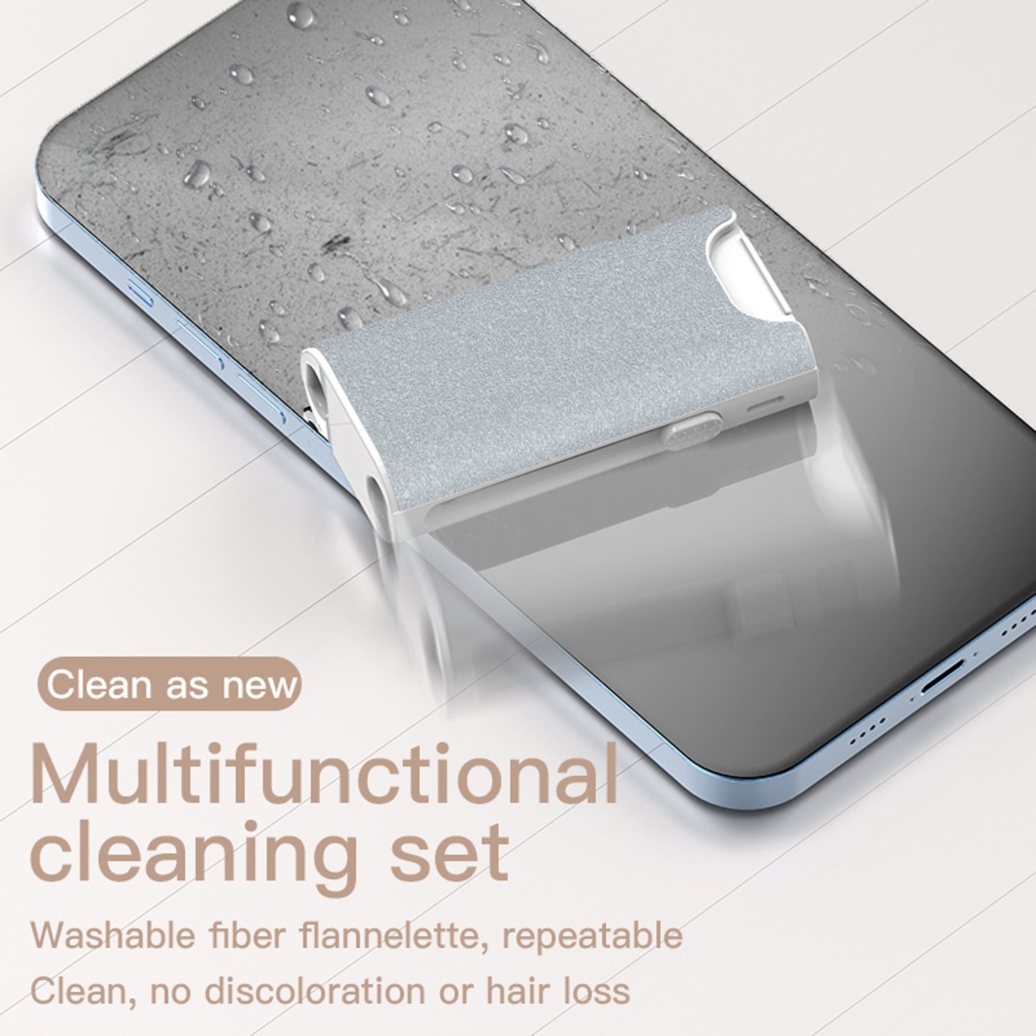 BowLift | 5 in 1 cleaning set for phones, computers, headphones, cameras