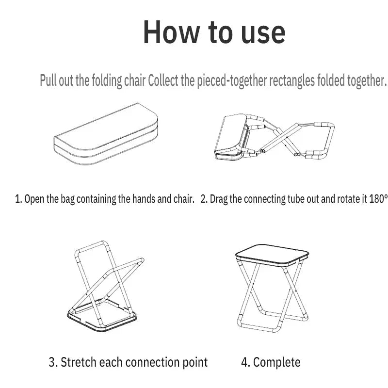 BowLift | Foldable UltraLite Compact Stool