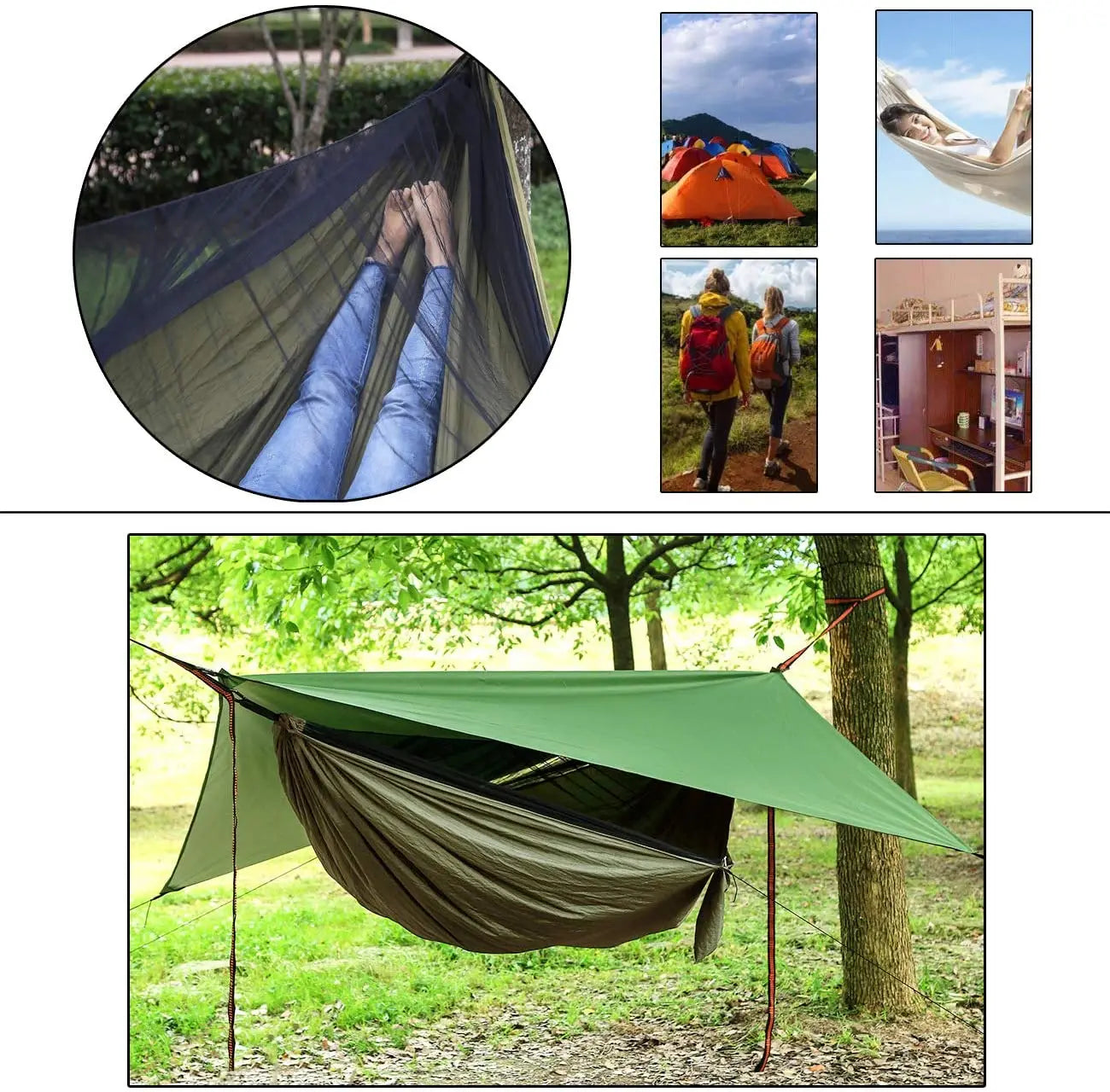 BowLift | Camping Hammock With Mosquito Net